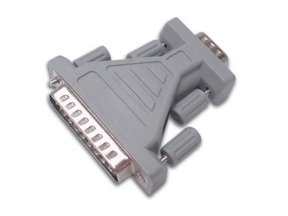 Adaptador de porta Subd9 macho - Subd25 macho