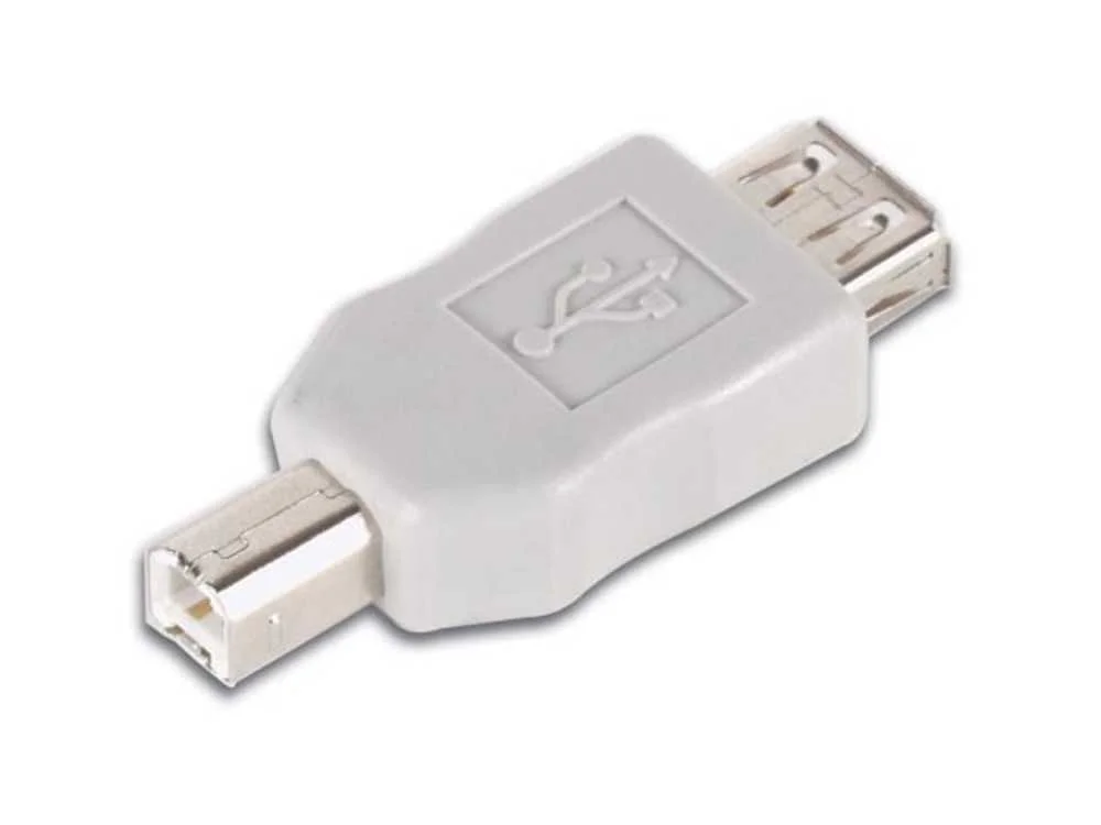 Adaptador Usb - A F&ecirc;mea para B Macho