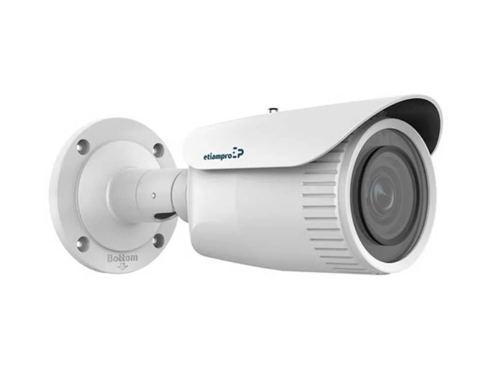 C&acirc;mara Ip - Tipo Bala - Varifocal - 2mp - Branca