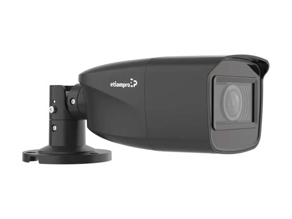 C&acirc;mara Hd Cctv - Hd Tvi - Tipo Bala - Varifocal - Preto