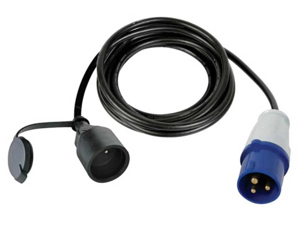 Cabo com Adaptador Tomada / Ficha Cee - 3 M