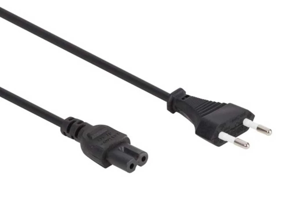 Cabo de Alimenta&ccedil;&atilde;o Preto Cee 7/16 "Europlug"+ C7.
