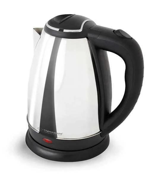 Chaleira El&eacute;ctrica Esperanza Ekk004 1,8 L 2200 W Prata