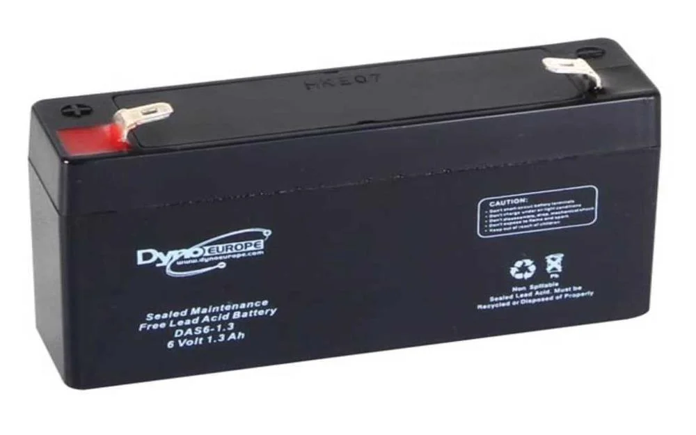 Lead Acid Battery 6 V - 1.3 Ah 98 X 25 X 56 Mm