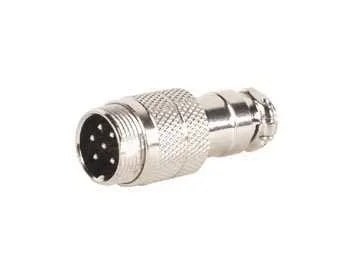 Conector macho multipinos - 6 pinos