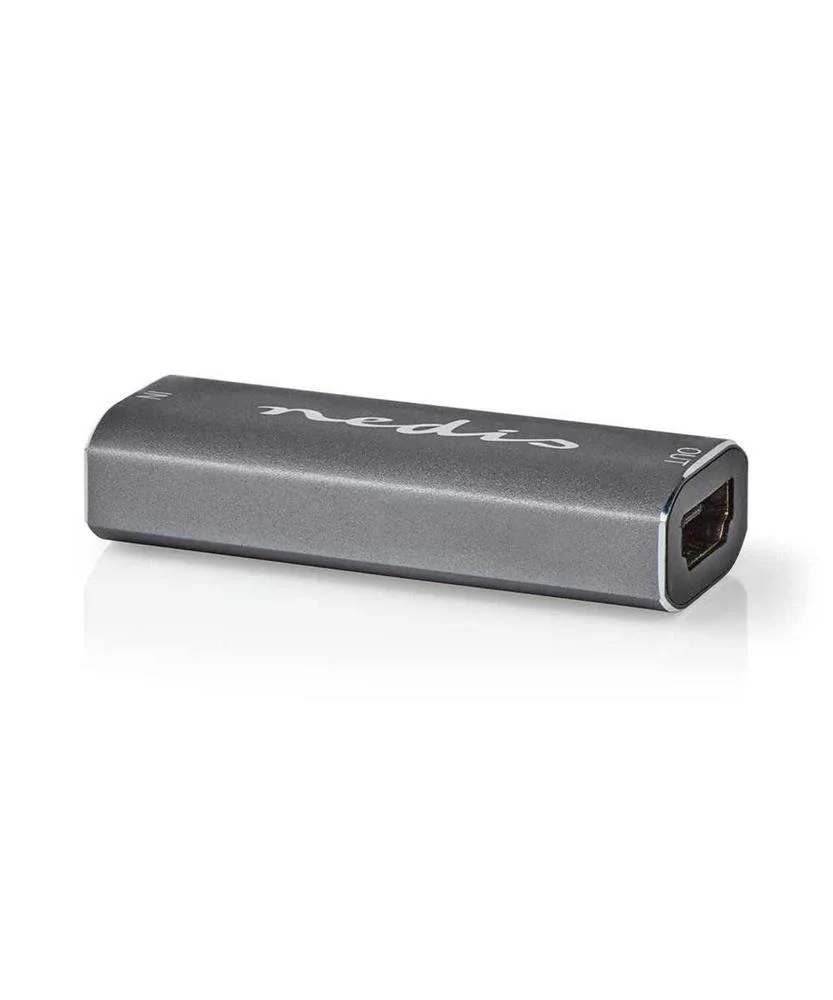 Repetidor Hdmi   25,0 M  8k@60hz  48 Gbps  Alum&iacute;nio  Antracite