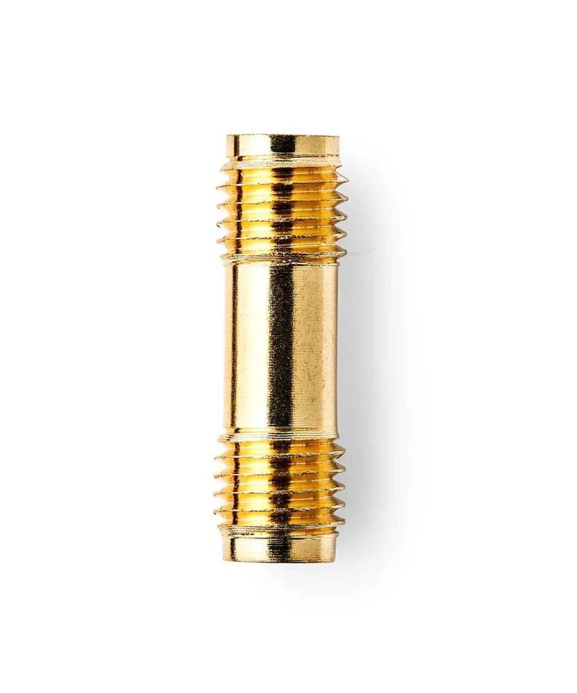 Adaptador Sma  Sma Femea  Sma Femea  Chapado En Oro  50 Ohm  Recto  Cobre  Oro  2 Uds.  C