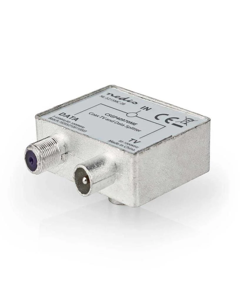 Adaptador de Sat&eacute;lite Y Antena  F Hembra / Iec (C.