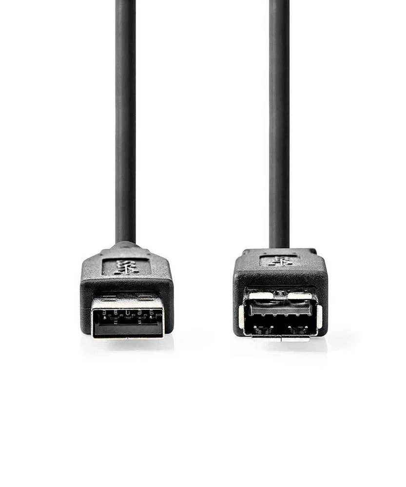 Cabo Usb  Usb 3.2 Gen 1  Usb-A Macho  Usb-A Femea  5 Gbps  Niquelado  2.00 M  Redondo  Pvc