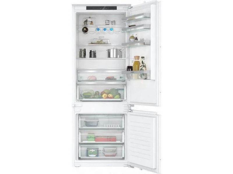 Built-In Combi Refrigerator Iq300 Kb96nvfe0 383l No Frost (White) - Siemens