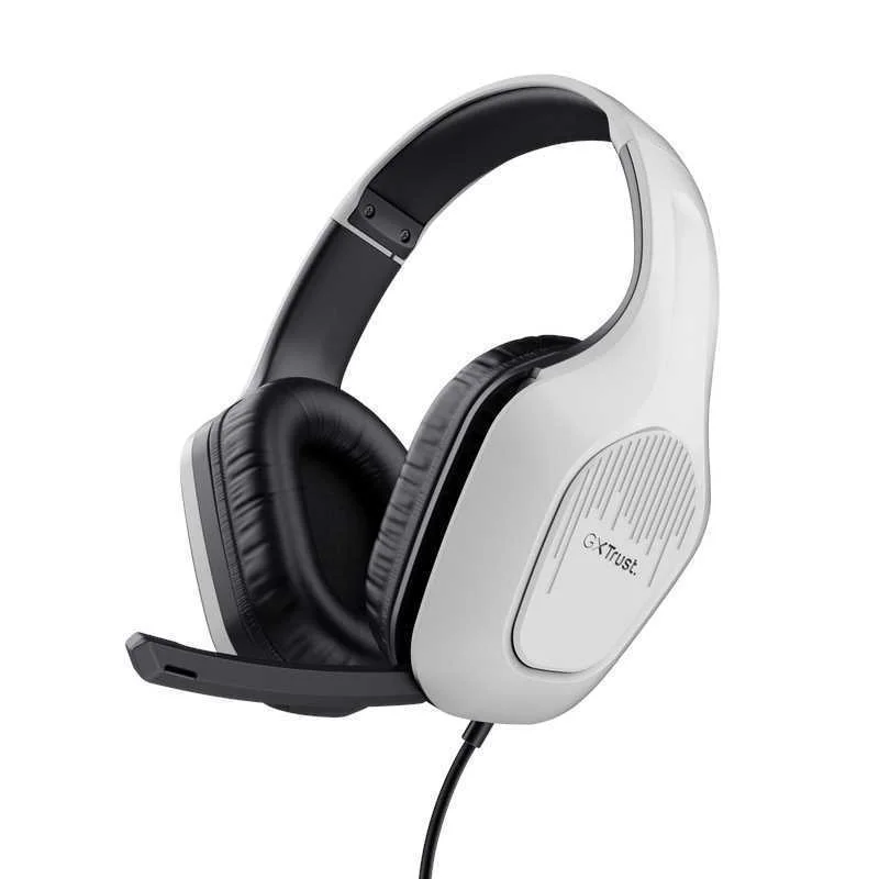 Auscultadores Headset Gaming Gxt 415ps Zirox Preto/Branco - Trust