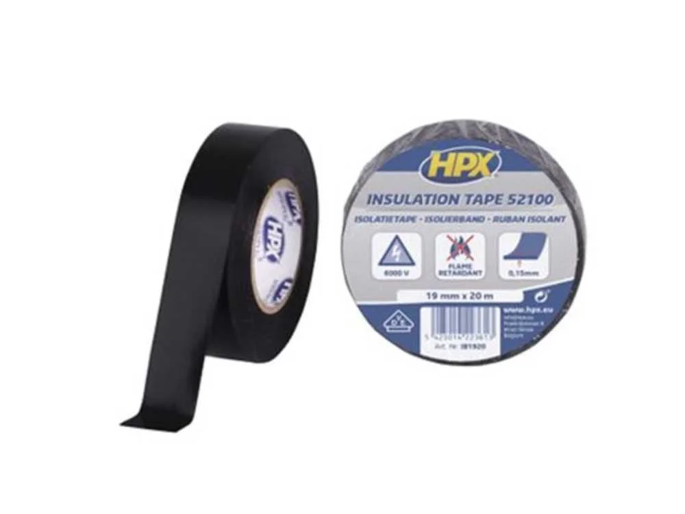 Fita Isolante de Pvc Vde - Preta 19mm X 20m
