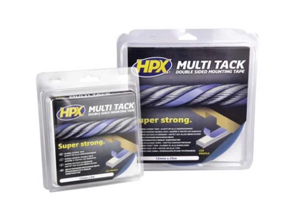Fita dupla face "Multi-Tack" - Semi Transparente .
