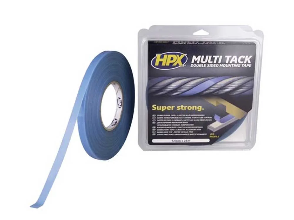 Fita dupla face "Multi-Tack" - Semi Transparente .
