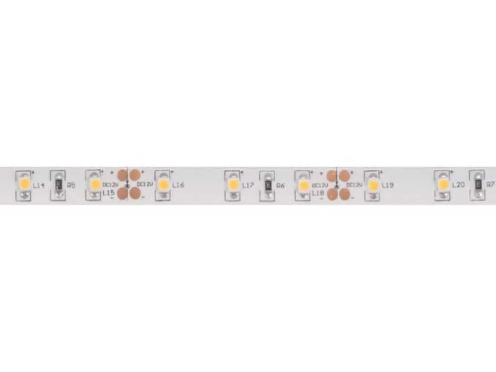 Faixa LED Flex&iacute;vel - Branco Quente - 300 leds - 5.