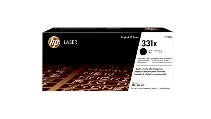 Toner Hp W1331x Alta Capacidade N&ordm; 331x Preto
