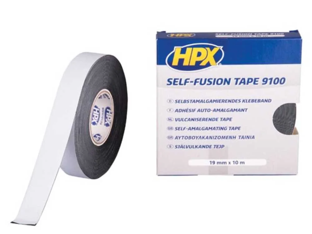 Fita de Autofus&atilde;o - 19 Mm X 10 M - Preta