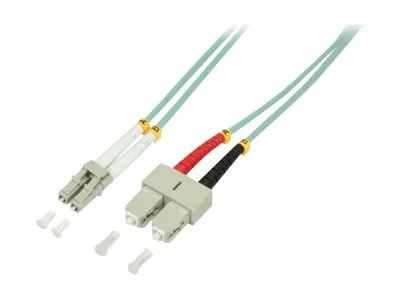 Cabo Patch de Fibra de Vidro Logilink Om3 50/125&aacute;.