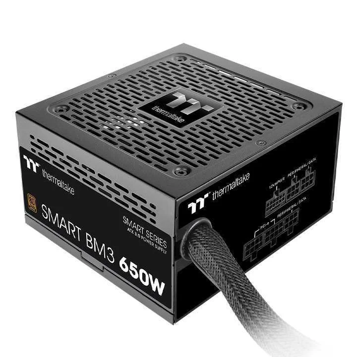 Fonte de Alimenta&ccedil;&atilde;o Smart Bm3 650w 80 Plus Bronze Preto - Thermaltake