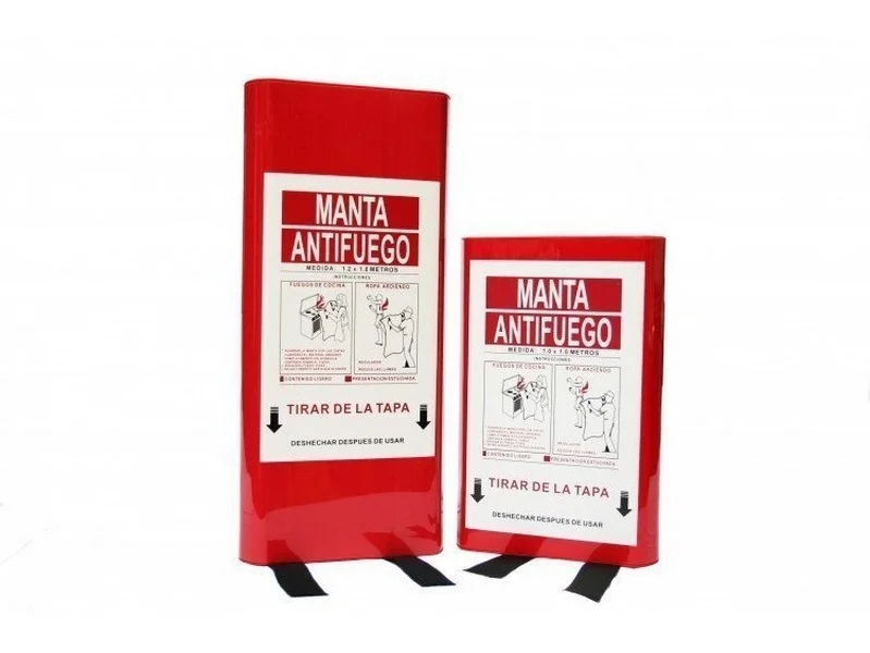 Manta Anti-Fogo Nofire No 120x180 Poly 1c em Saco Pl&aacute;stico