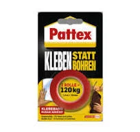 Pattex Cola em Vez de Furar Fita Adesiva Dupla Face, Embalagem Blister