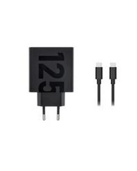 Carregador de Parede Motorola Turbopower 125w Gan Usb-A C/ 1m Usb-C Preto