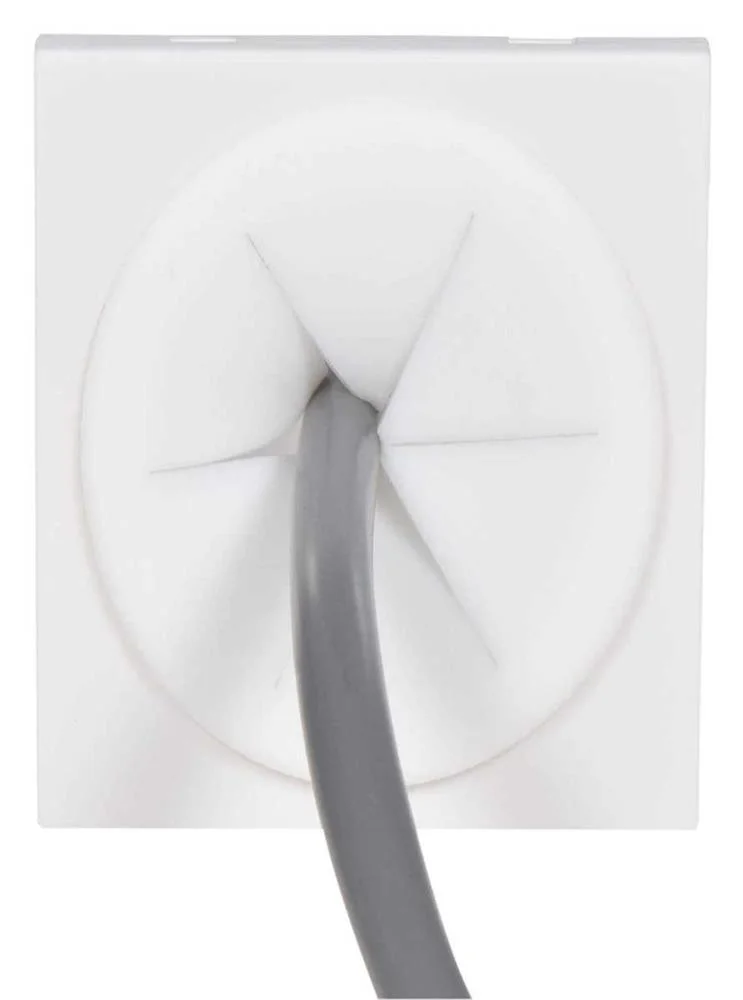 M&oacute;dulo de Encaixe na Parede com Ilh&oacute;s de Silicone