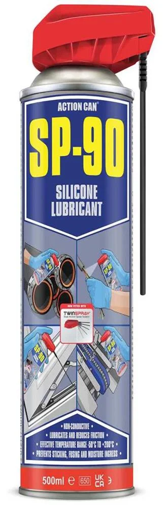 Lubrificante de Silicone TwinSpray SP-90 500Ml