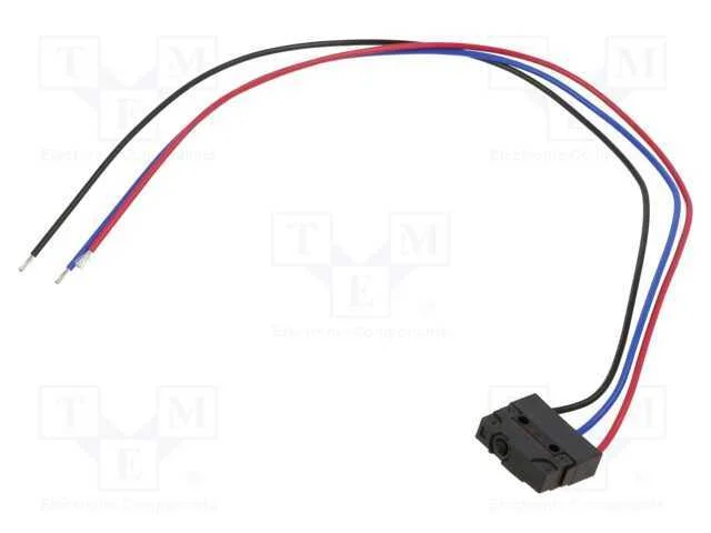 Microinterruptor Snap Action, Sem Alavanca, Spdt, 2a/250vac