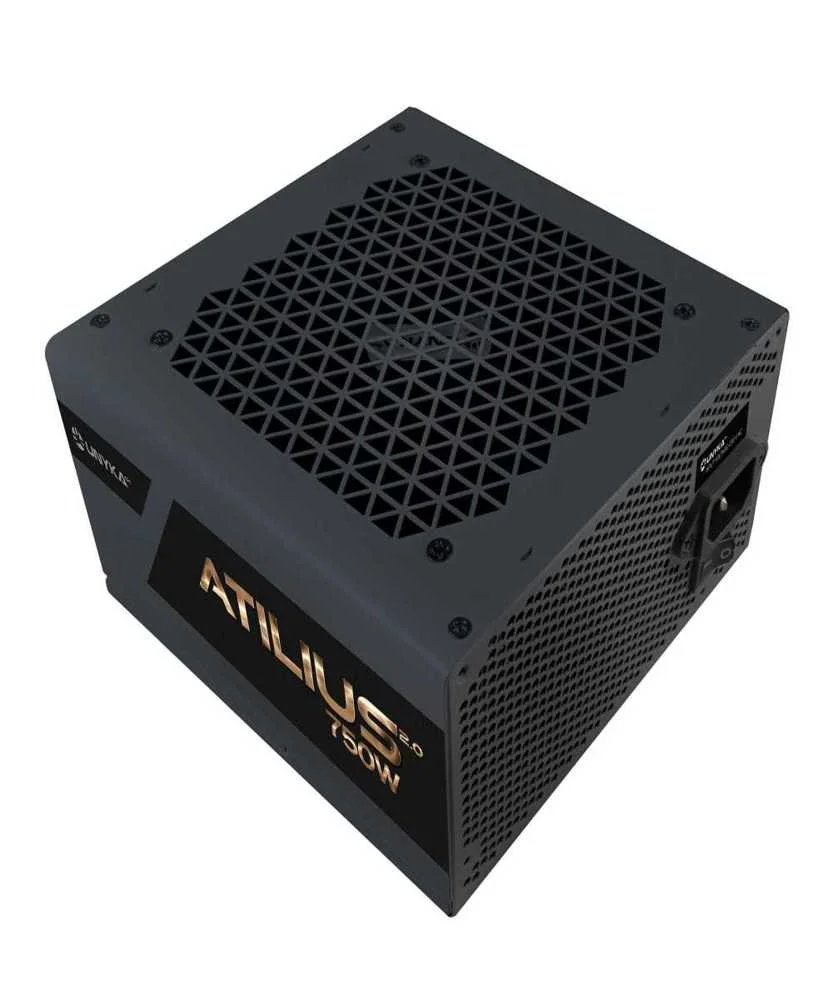Unykach Atx Atilius 2.0 Black 750w 80+ Bronze Fon.