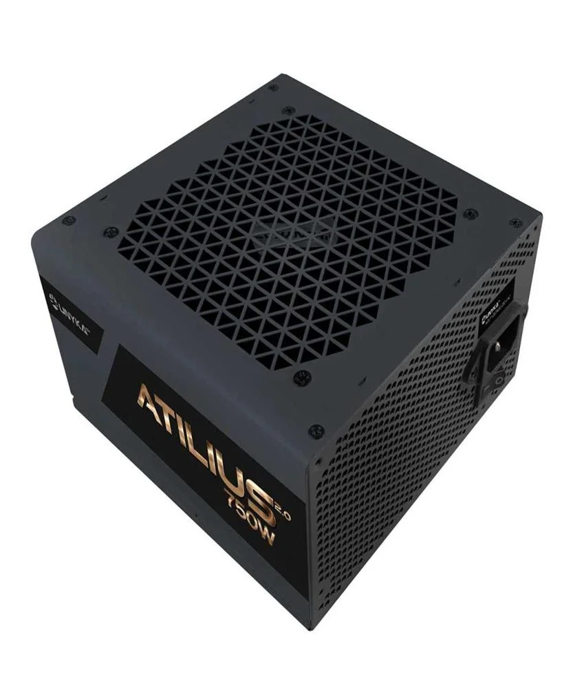Unykach Atx Atilius 2.0 Black 750w 80+ Bronze Fon.