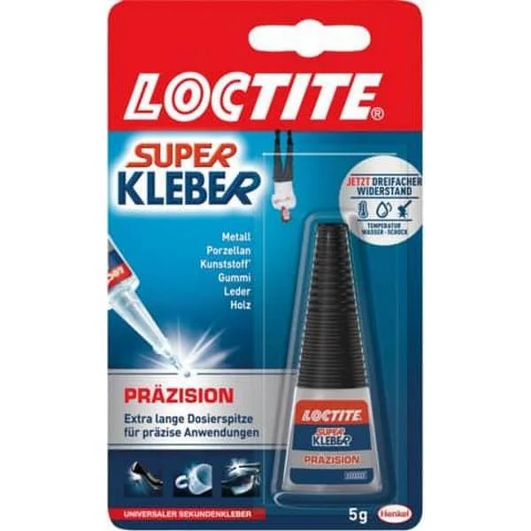 Loctite Super Cola de Precis&atilde;o, Frasco com 5g, 9h Ltf1c