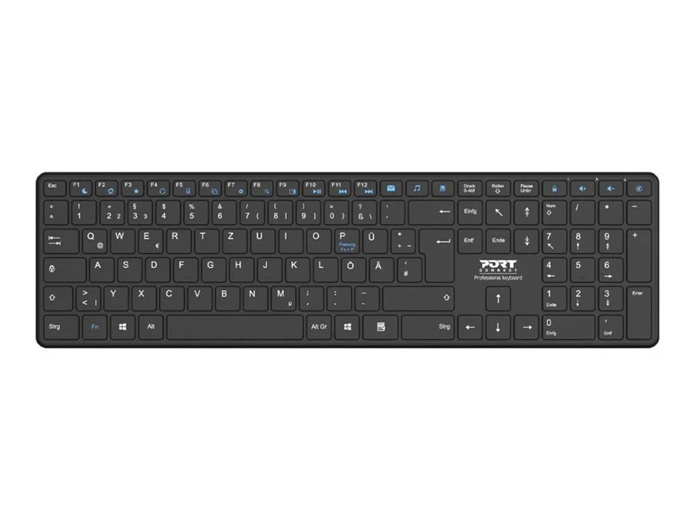 Teclado sem fios Port Keyboard Office Pro
