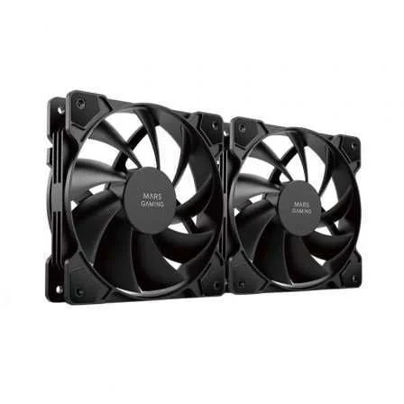 Pack 2 Ventiladores Mars Gaming Mf-Pwmx2/ 12cm