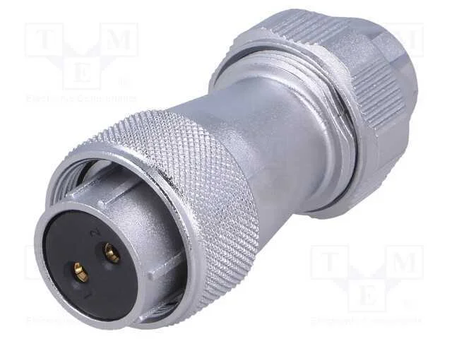 Ficha, WF20, f&ecirc;mea, PIN: 2, IP67, 9&divide;10,5mm, 25A, .