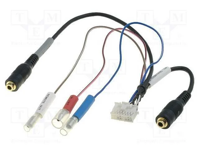 Conectores, Jack 3,5mm, Alpine, Pin: 16