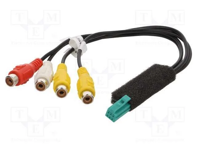 Conectores, Rca, Clarion, Pin: 6