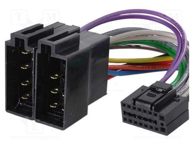 Conectores, Iso, Clarion,Vdo, Pin: 16