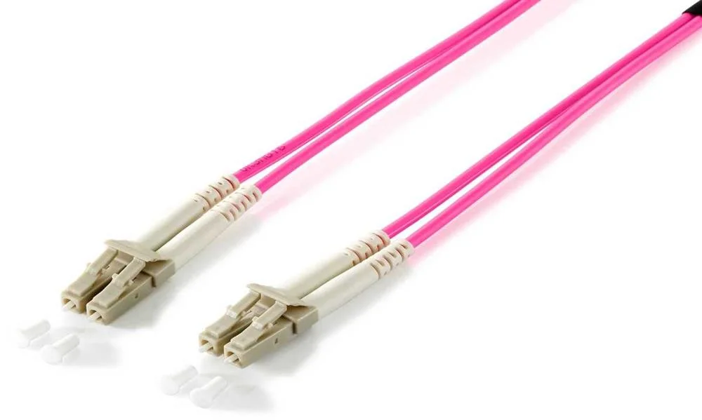Equip 255519 Cabo de Fibra &Oacute;tica 0,5 M Lc Om4 Vio.
