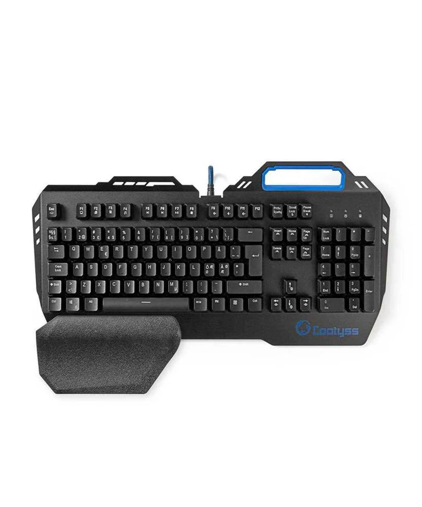 Teclado com Fios para Jogos  Usb  Teclas Mec&acirc;nicas  RGB  Nordic