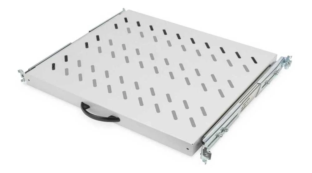 Digitus Fachboden 1he 30x483x385mm Bis  25kg Grau Ausziehbar