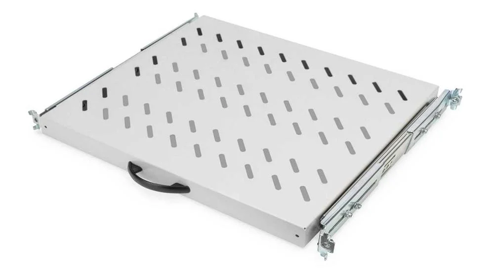 Digitus Fachboden 1he 30x483x385mm Bis  25kg Grau Ausziehbar