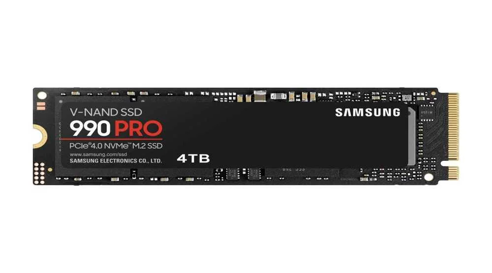 Disco SSD M.2 990 Pro 4 Tb Pci Express 4.0 V-Nand Mlc Nvme - Samsung