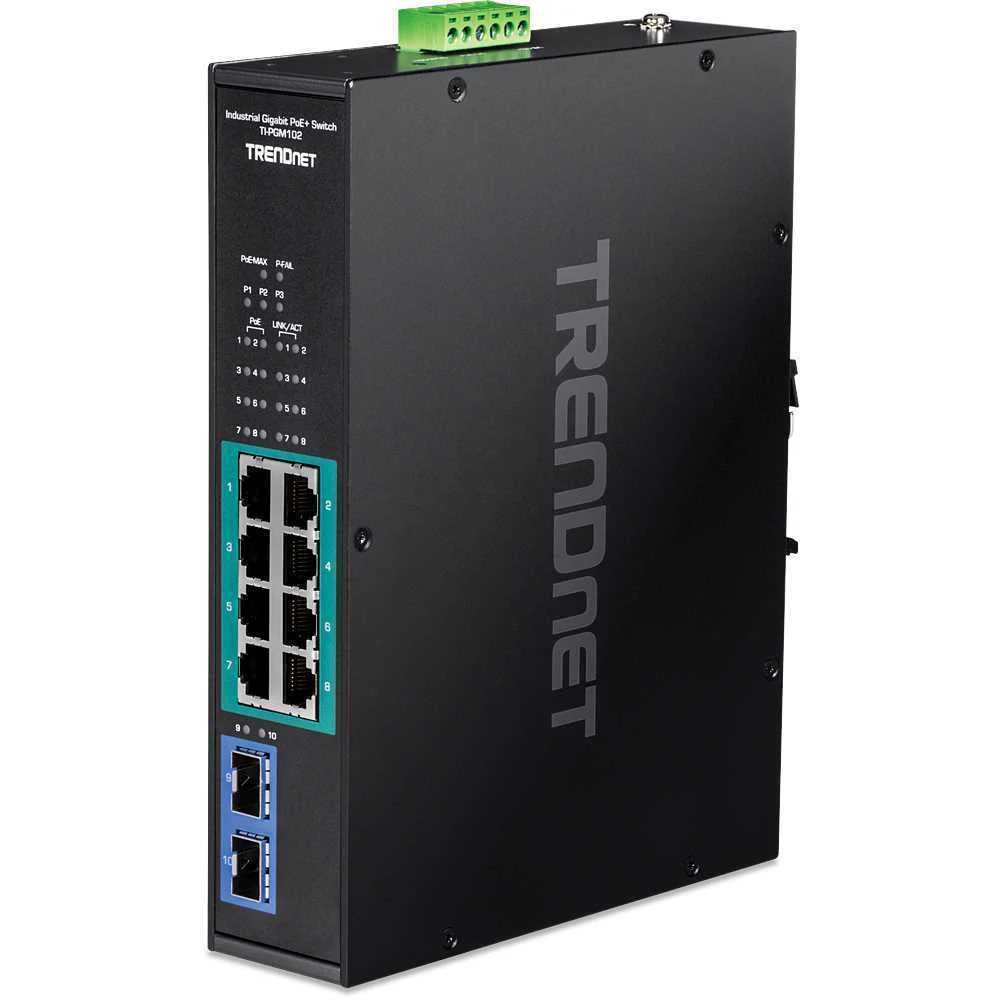 TRENDNET TI-PGM102 SWITCH DE REDE GIGABIT ETHERNE.