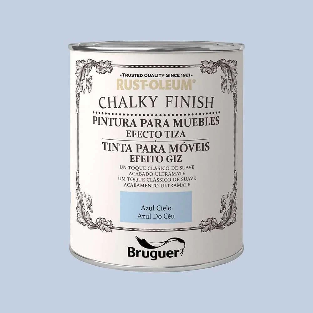 Rust-Oleum M&oacute;veis com Acabamento de Gest&atilde;o Azul C&eacute;u 0,750l 5397549 Bruguer