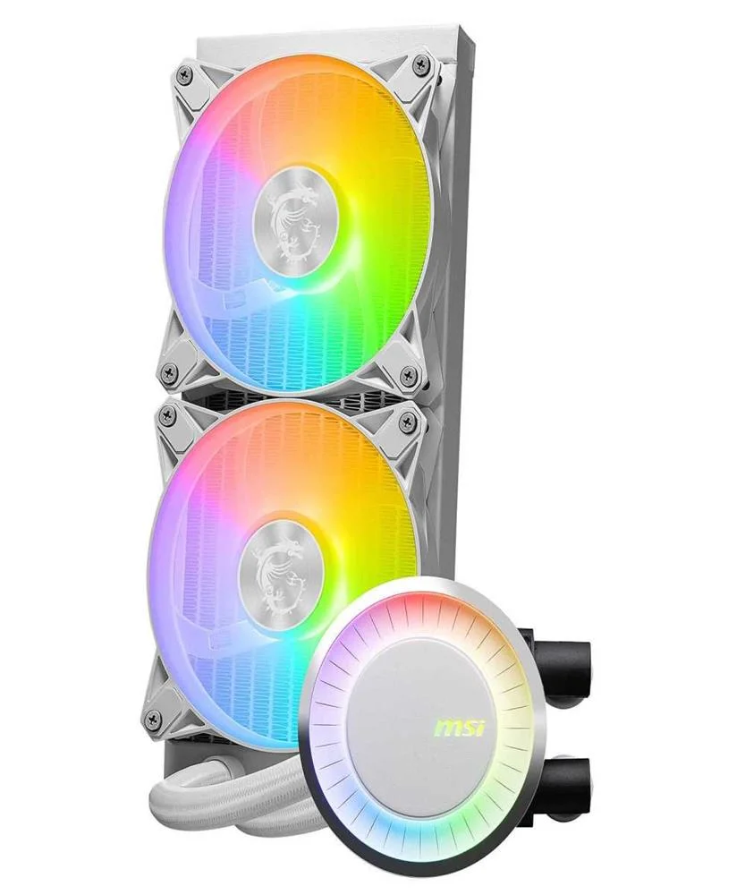 Msi Mag Coreliquid E240 L&iacute;quido Branco Ref Dissipador
