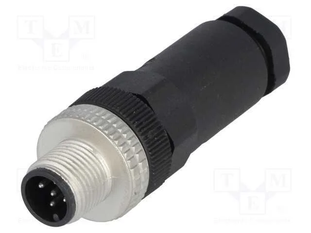 Ficha; Redondos; Pin: 5; Macho; C&oacute;digo A-Devicenet / Canopen; Ip67