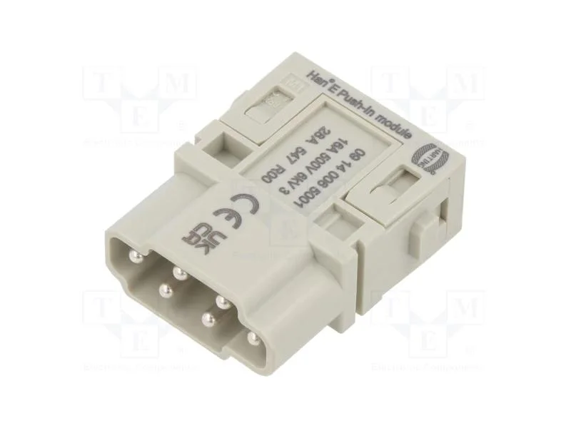 Conector: HDC, m&oacute;dulo, macho, Han-Modular&reg;, PIN: .