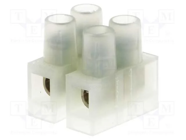 Bloco Terminal; Terminal Parafusado; 2,5mm2; 250v; Faixas: 2