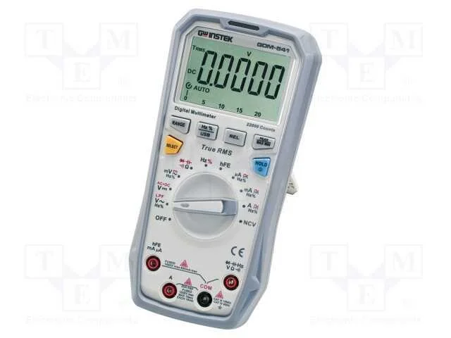 Mult&iacute;metro Digital; Usb; Lcd; (22000); Bar&oacute;grafo: 46segm; True Rms